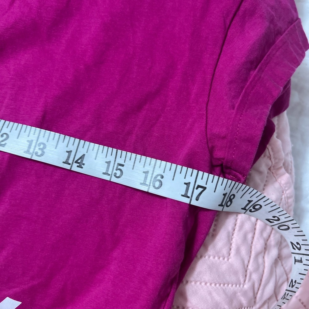 Gymshark Women's Cropped Logo Tee - Raspberry Pink medium - Picture 12 of 13